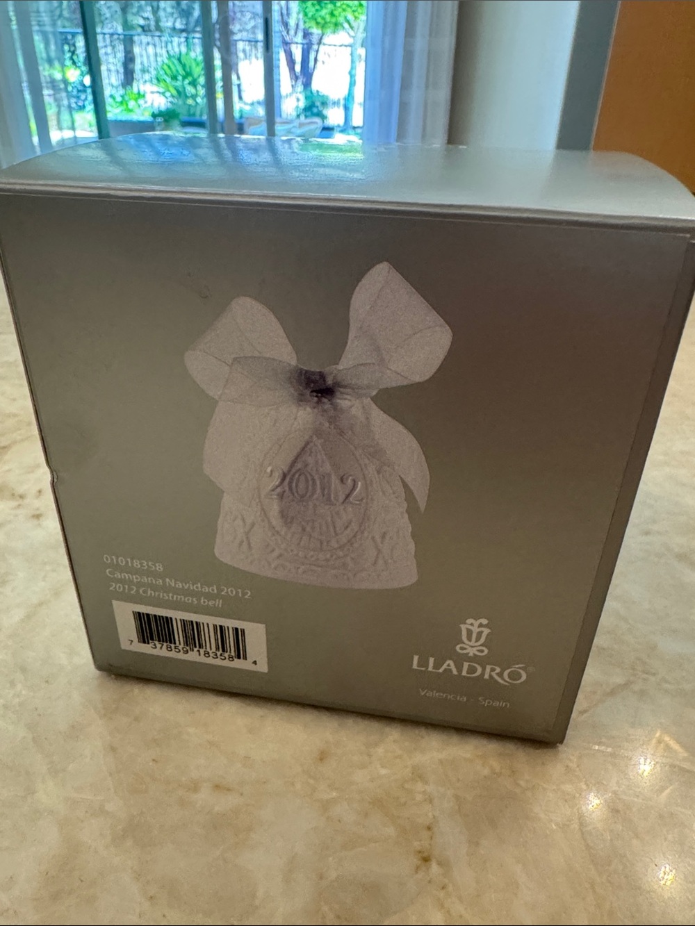 Lladró 2012 Christmas Bell - Silver Box